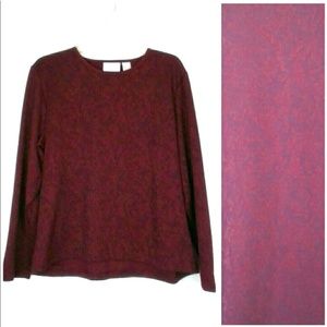 Liz Claiborne Liz Sport Long Sleeve Top XL